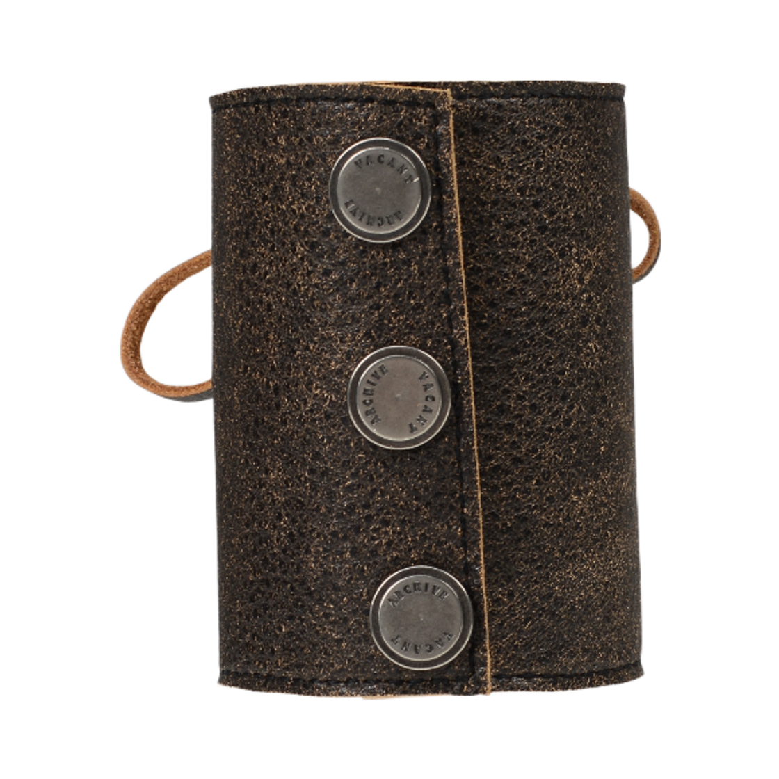 베이컨트 아카이브 코르셋 레더 팔찌 브라운(Vacant Archive Corset Leather Bracelet Brown) - 2
