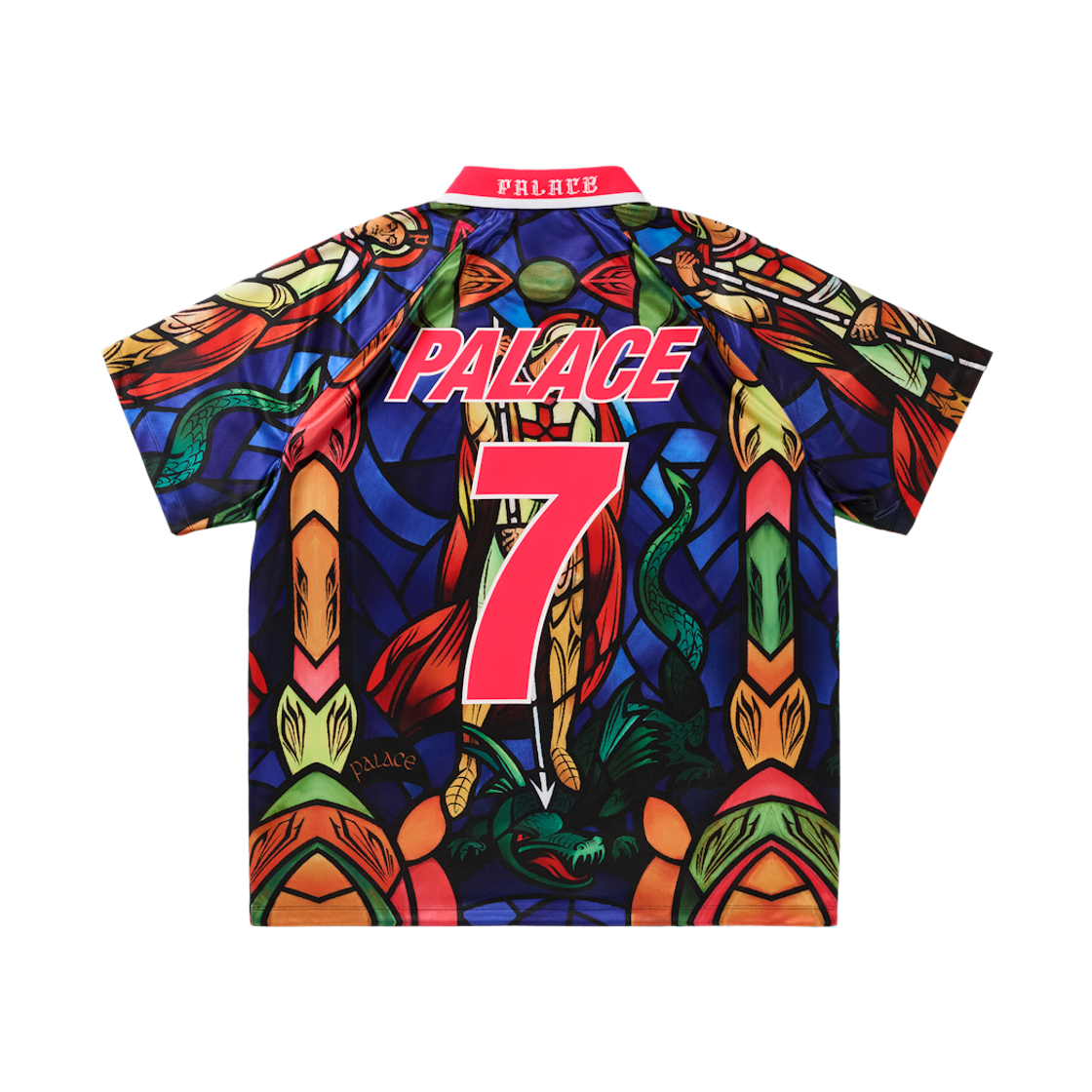 팔라스 x 나이키 잉글랜드 드라이핏 풋볼 저지 브라이트 크림슨(Palace x Nike England Dri-Fit Football Jersey Bright Crimson) - 2