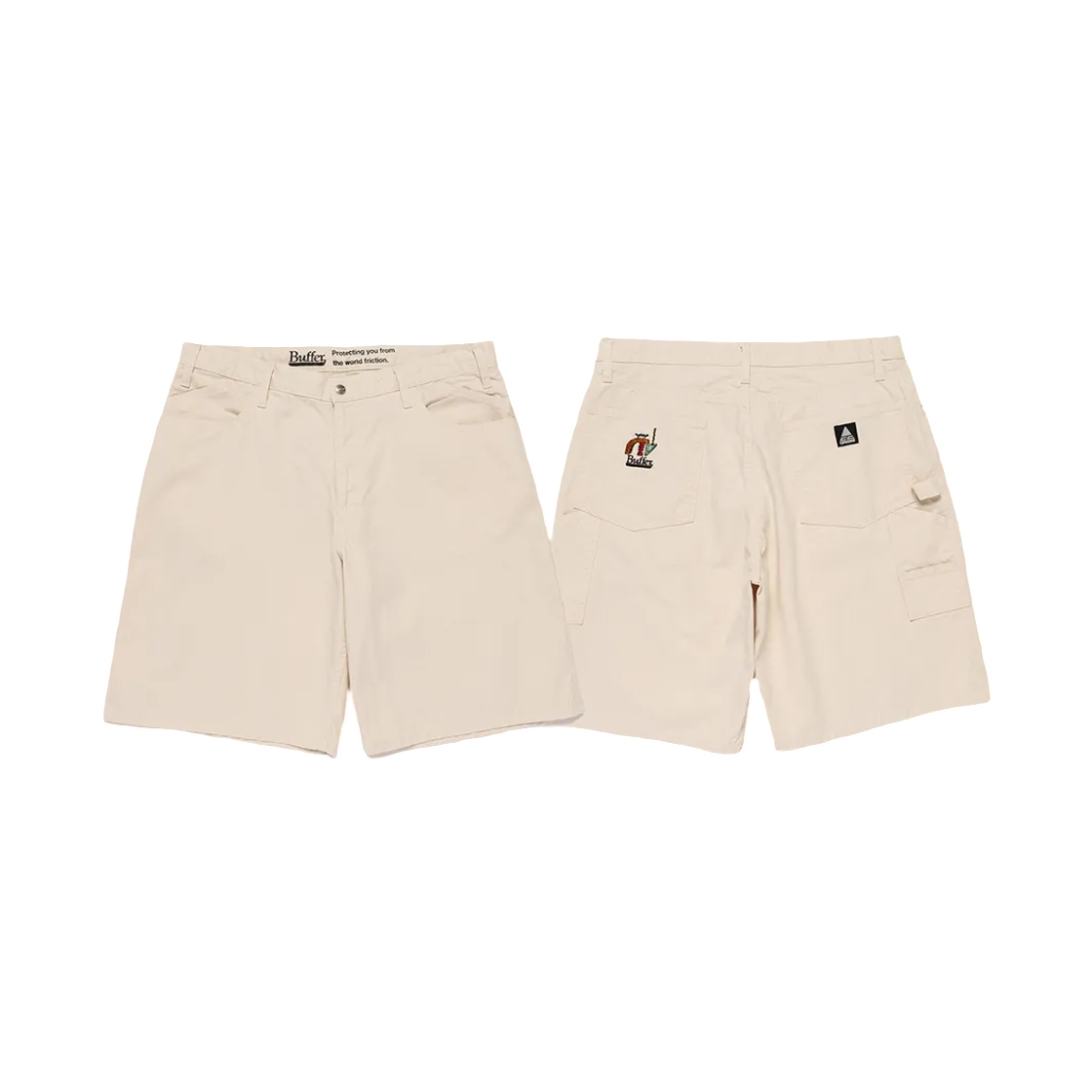 버퍼 커스텀 쇼츠 팬츠 베이지(Buffer Custom Short Pants Beige) - 1