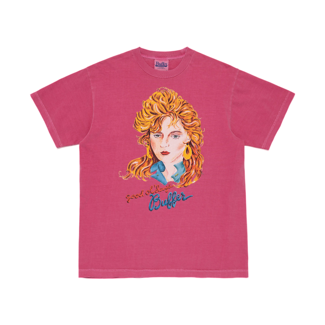 버퍼 그루피 티셔츠 핑크(Buffer Groupie T-Shirt Pink) - 1