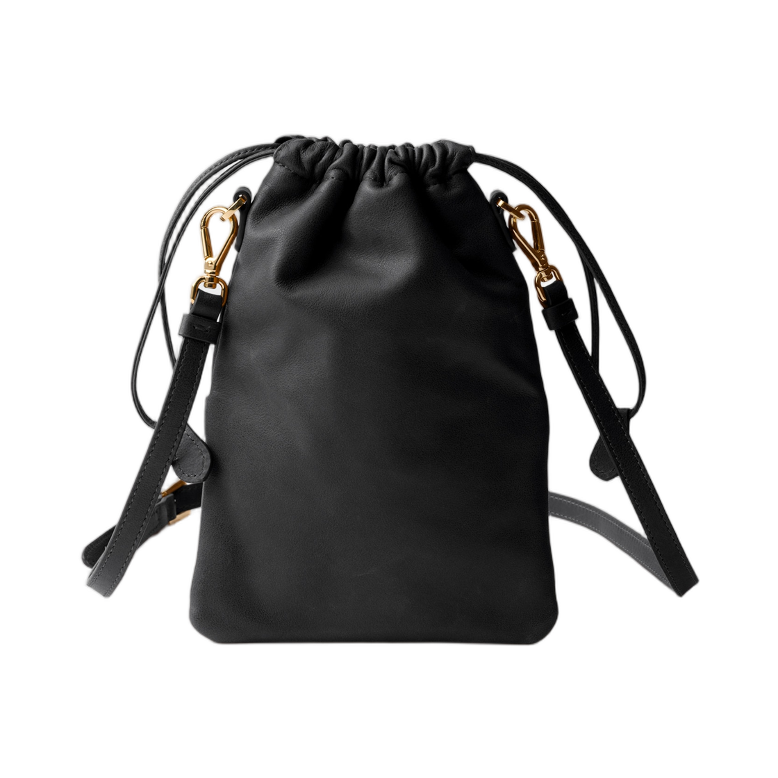 프라다 나파 레더 파우치 블랙(Prada Nappa Leather Pouch Black) - 2