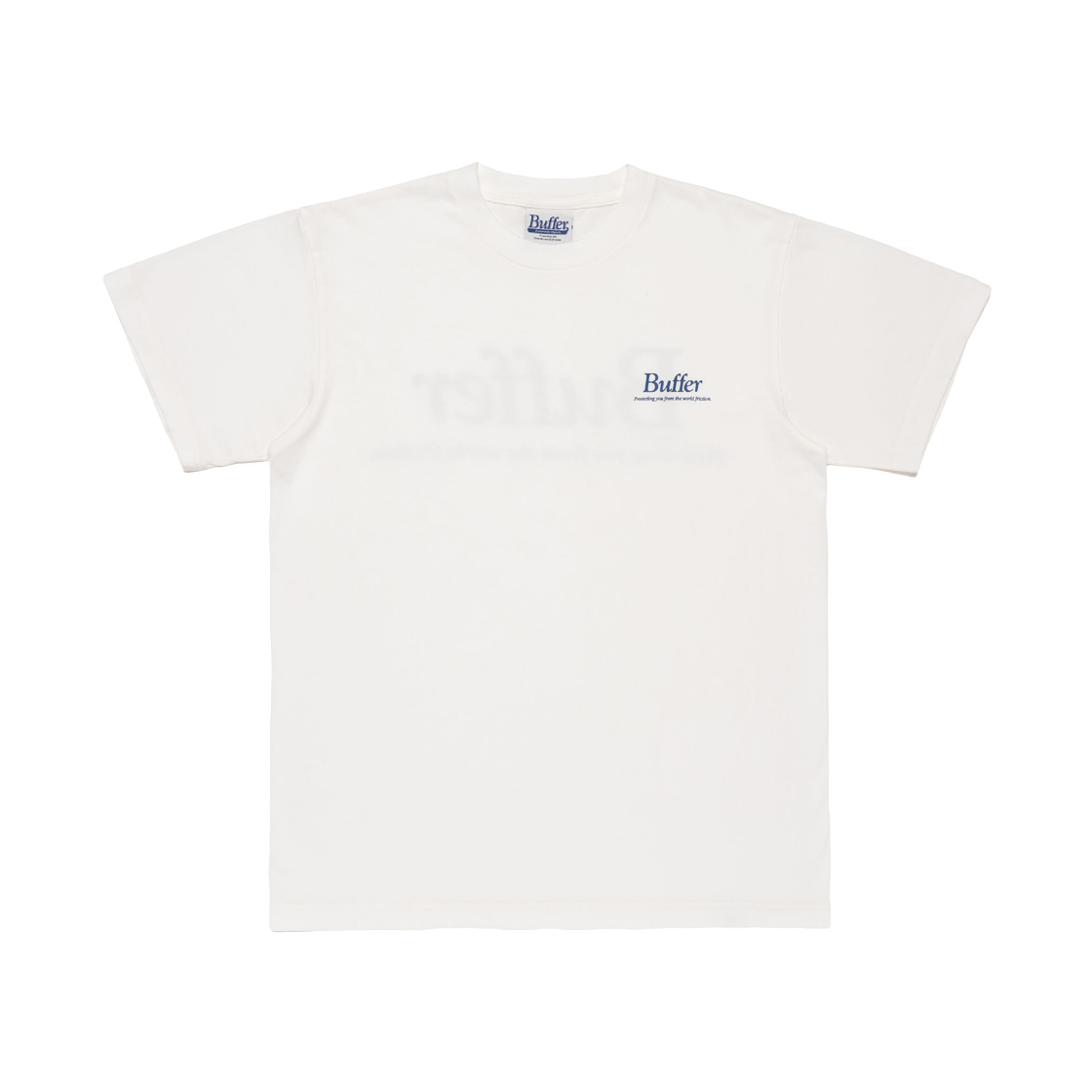 버퍼 버퍼 코프 티셔츠 화이트(Buffer Buffer Corp T-Shirt White)