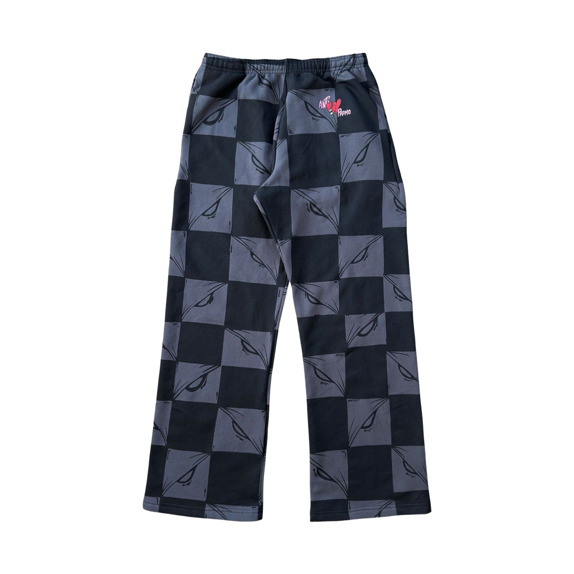 안티 프로모 99 아이즈 스웨트팬츠 블랙 그레이(Anti Promo 99 Eyez Sweatpants Black Grey)
