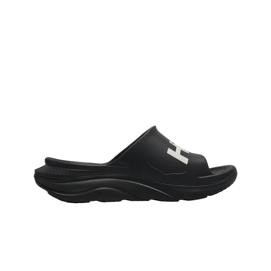 [17% 쿠폰] 호카 오라 애슬레틱 슬라이드 블랙 화이트([17% 쿠폰] Hoka Ora Athletic Slide Black White) - 1