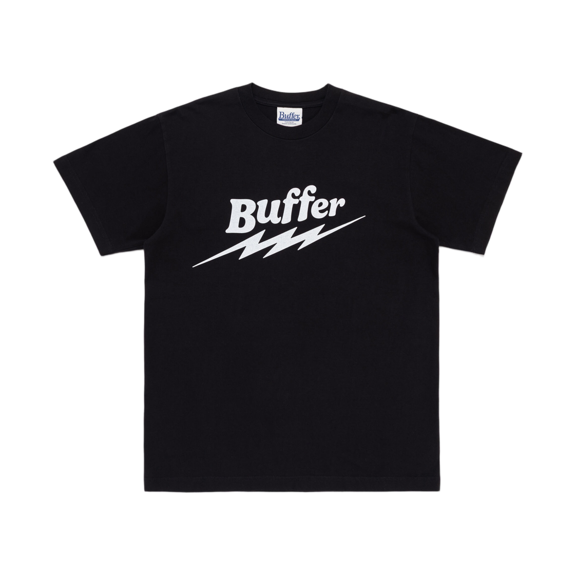버퍼 라이트닝 위즈 티셔츠 블랙(Buffer Lightning Wiz T-Shirt Black)