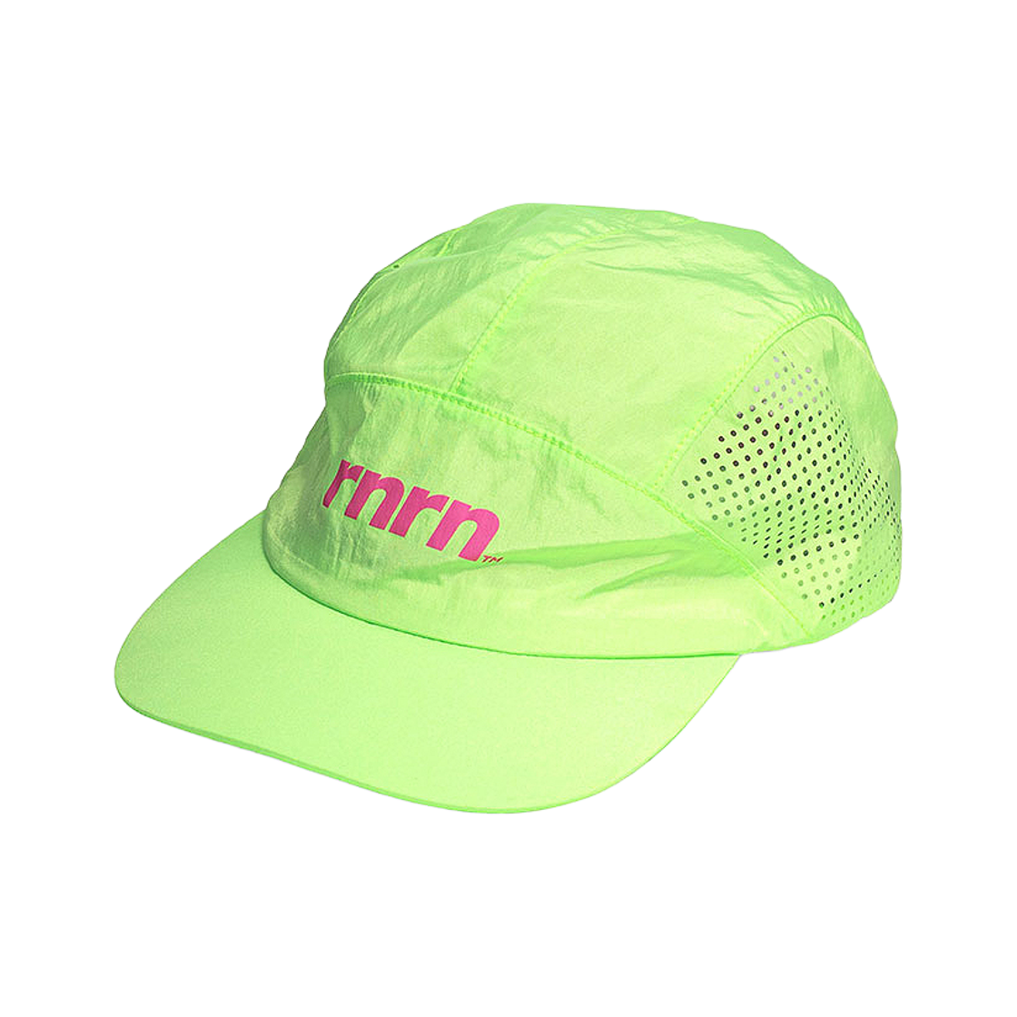 알엔알엔 트랙쉘 러닝캡 네온그린(rnrn Track Shell Cap Neon Green)