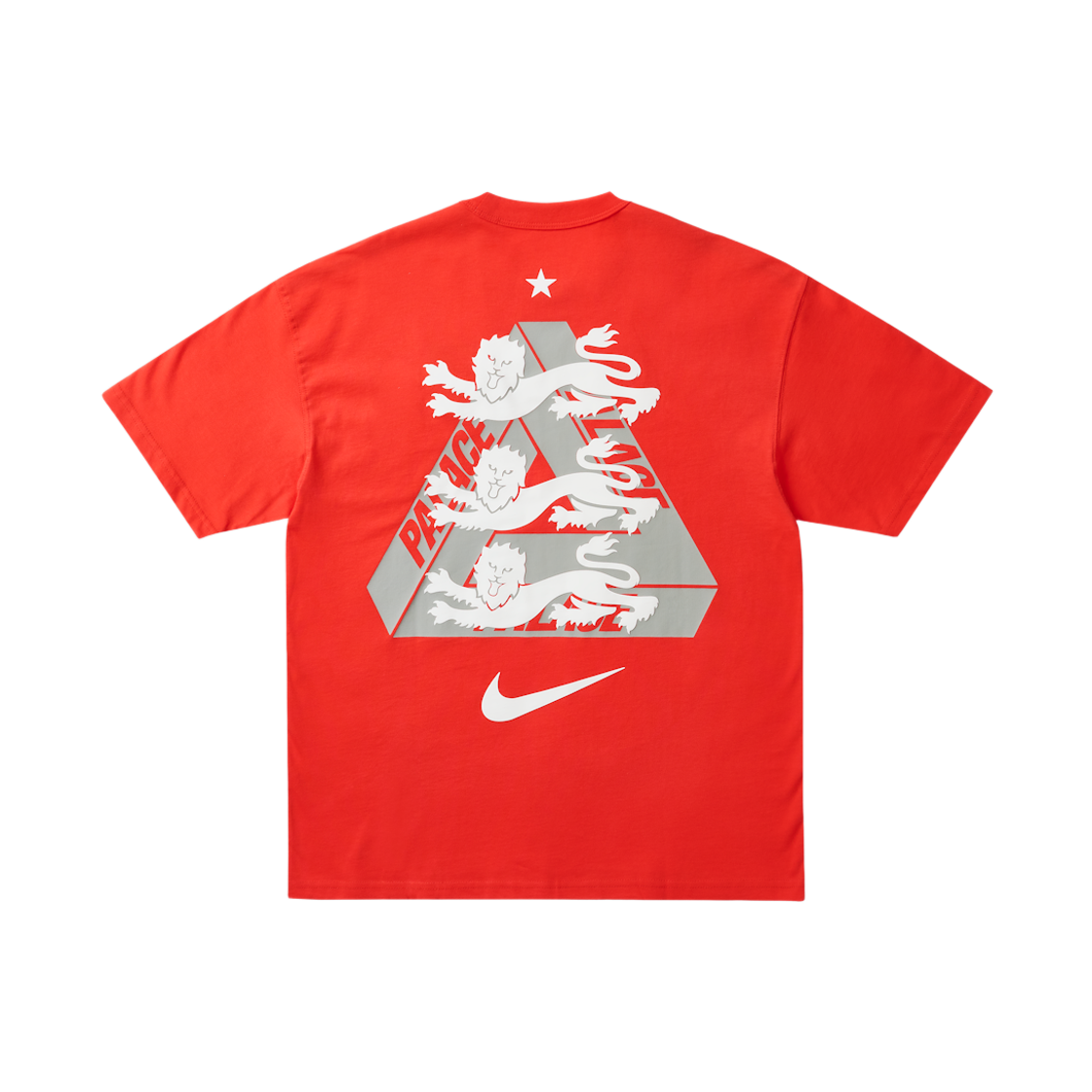 팔라스 x 나이키 잉글랜드 티셔츠 라이트 크림슨(Palace x Nike England T-Shirt Light Crimson)