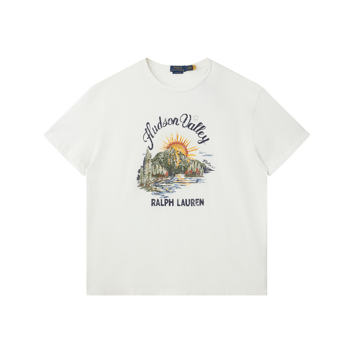 KM6CTSSRL41WT [15% 적립] Polo Ralph Lauren Classic Fit Jersey Graphic T-Shirt Deckwash White - 26FW