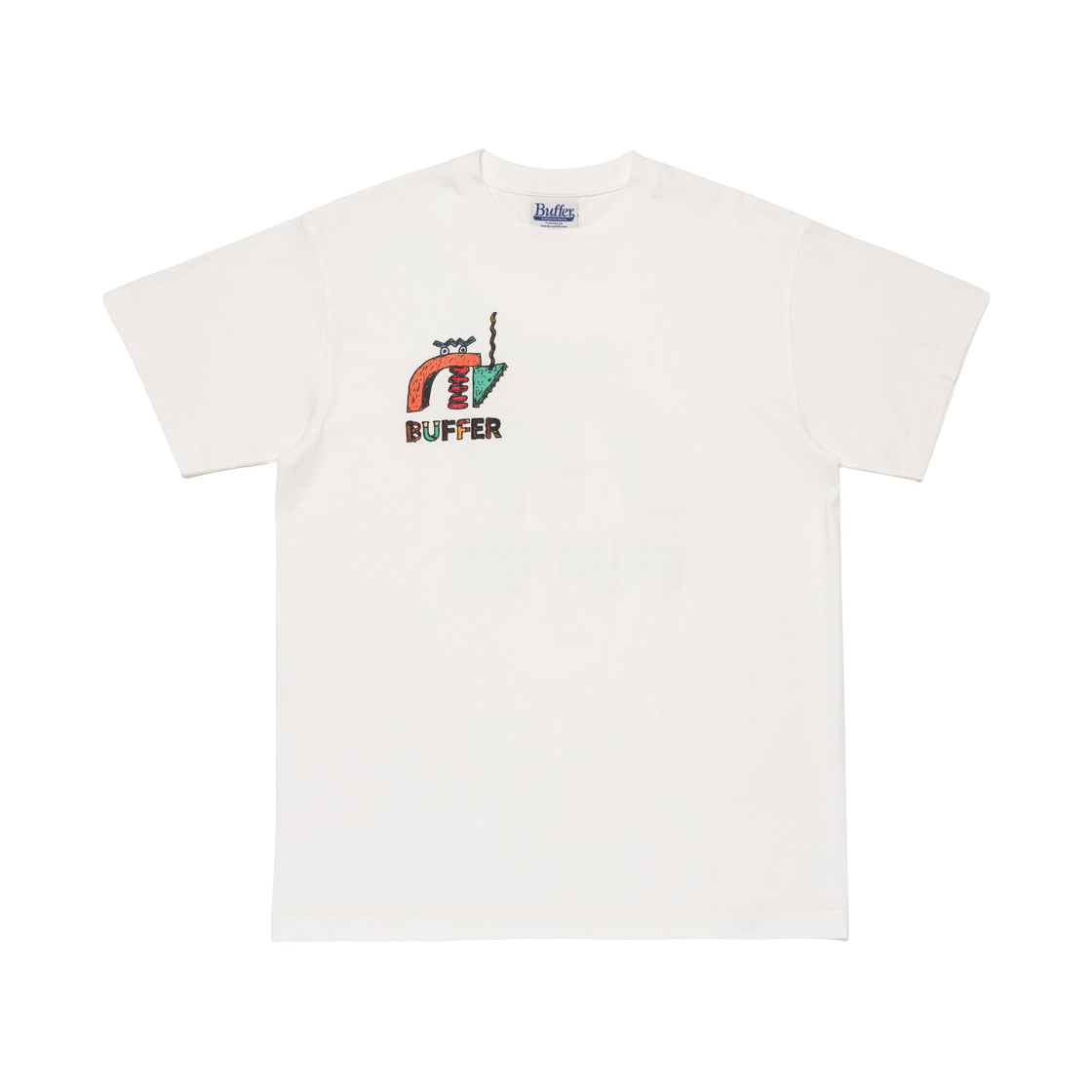 버퍼 드림 코어 토이즈 티셔츠 화이트(Buffer Dream Core Toys T-Shirt White)