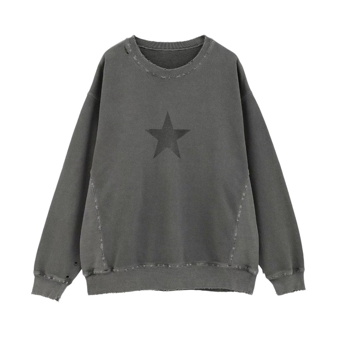 A2861UTS052 Converse Tokyo Star Damaged Sweat Sumikuro