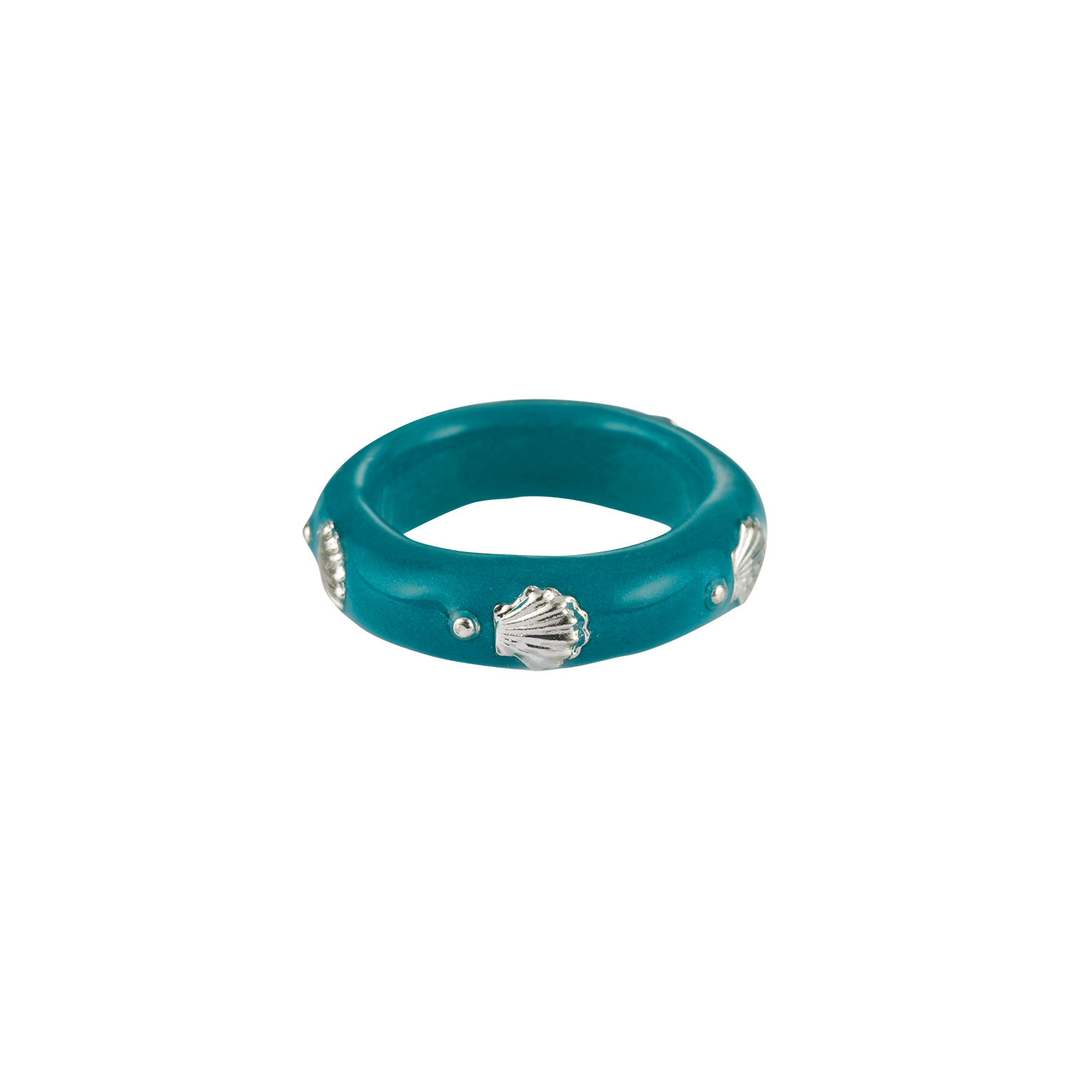 엔프프 뮤렉스 링 틸 블루(Nff Murex Ring Teal Blue)