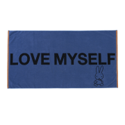 MILLO WOMEN x miffy Love Myself Beach Towel Blue