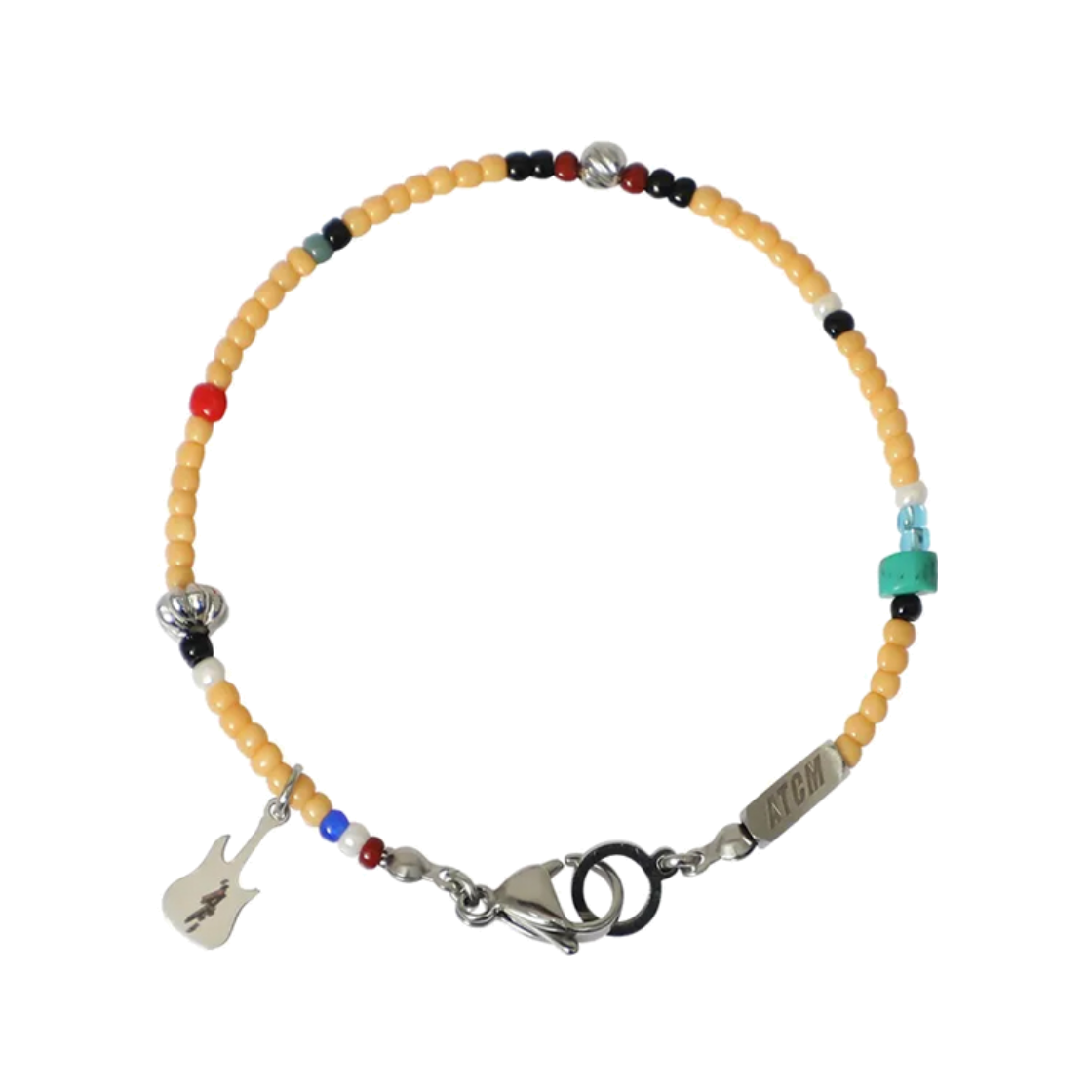 어센틱모즈 Atcm 포스터 팔찌 옐로우(Authentic Mods ATCM poster bracelet yellow)
