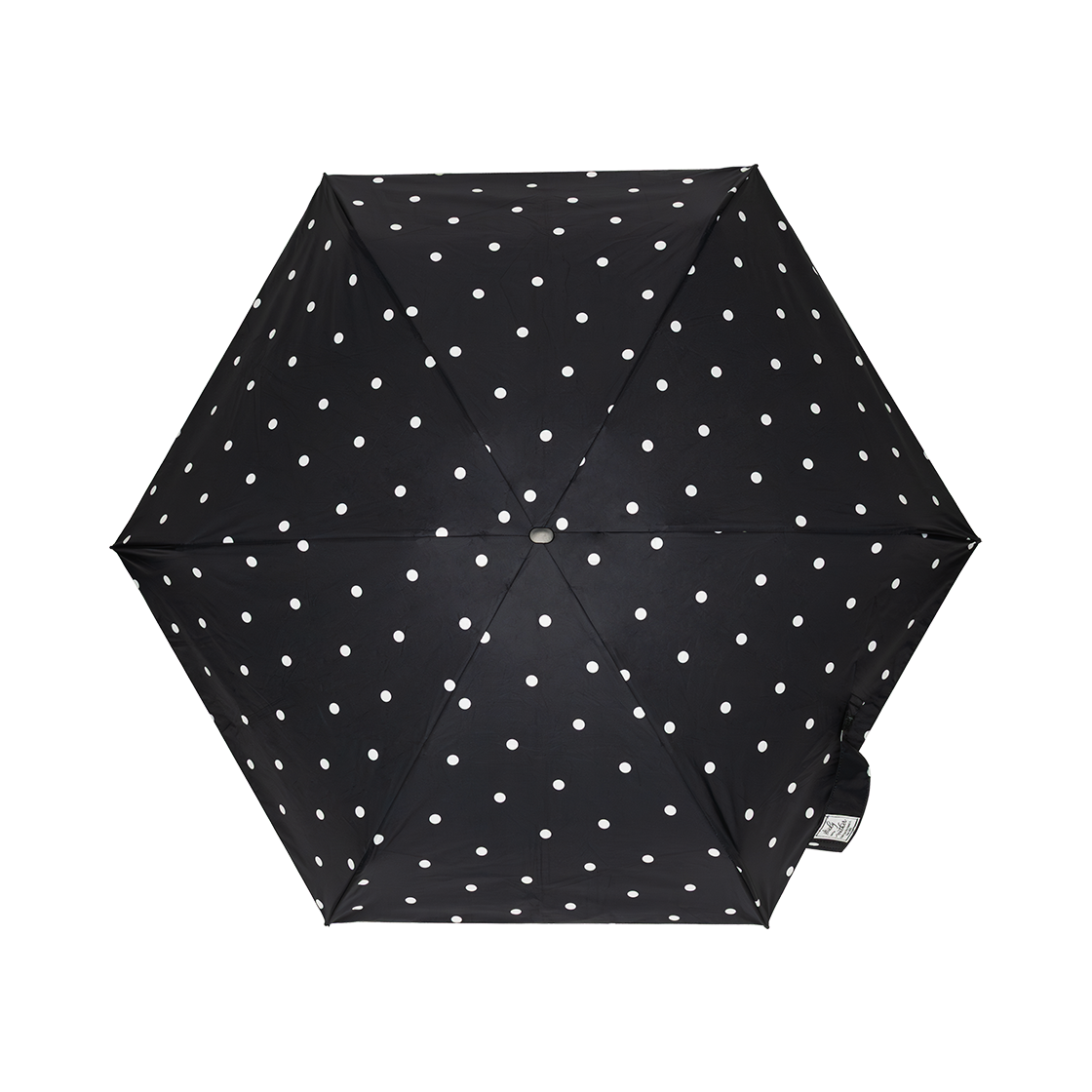 누아트스튜디오 OYW 글로우 5단 수동 우양산 도트 블랙(NUART STUDIO OYW Glow 5-Fold Manual Sun & Rain Umbrella Black Dot) - 4
