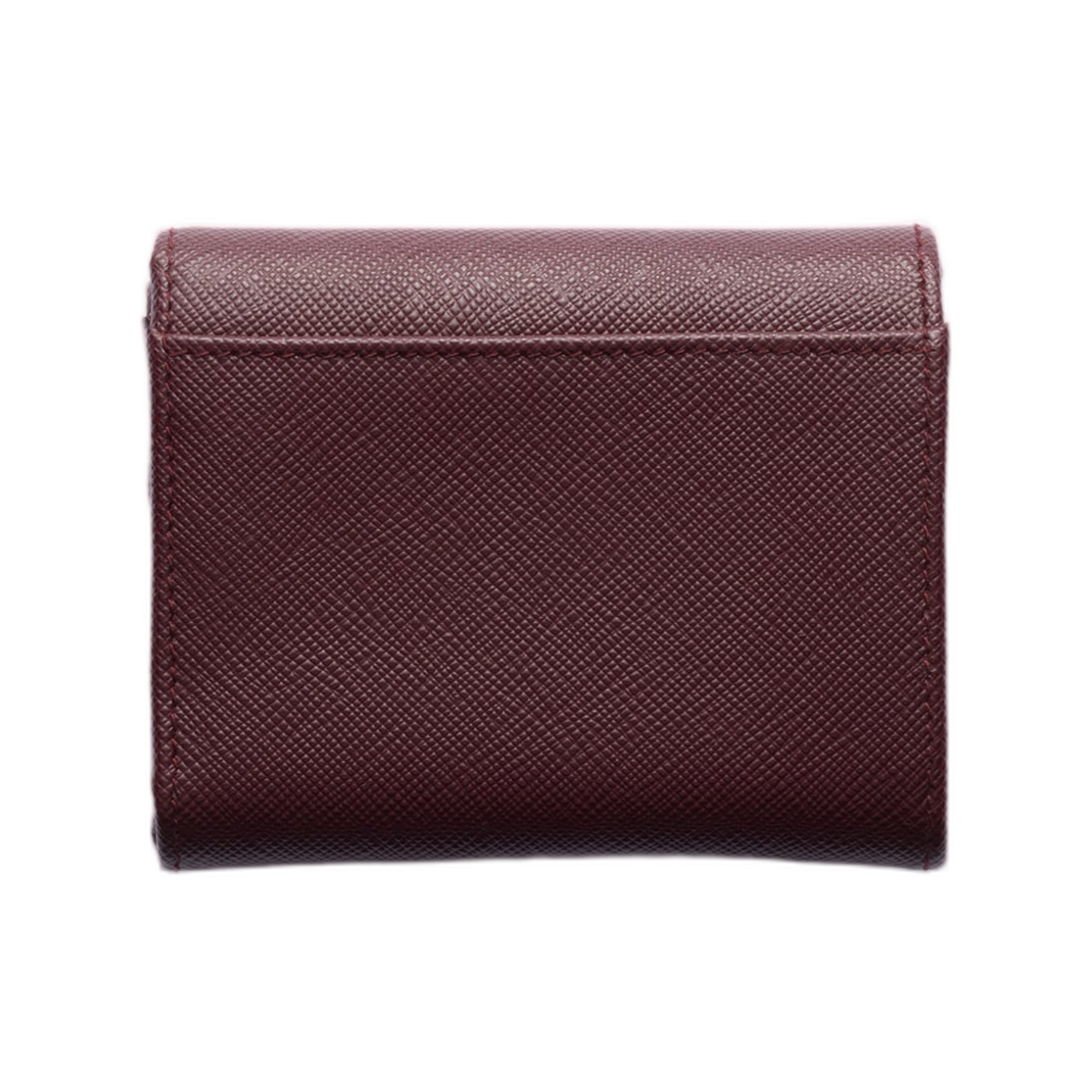 프라다 스몰 사피아노 레더 월렛 버건디(Prada Small Saffiano Leather Wallet Burgundy) - 2