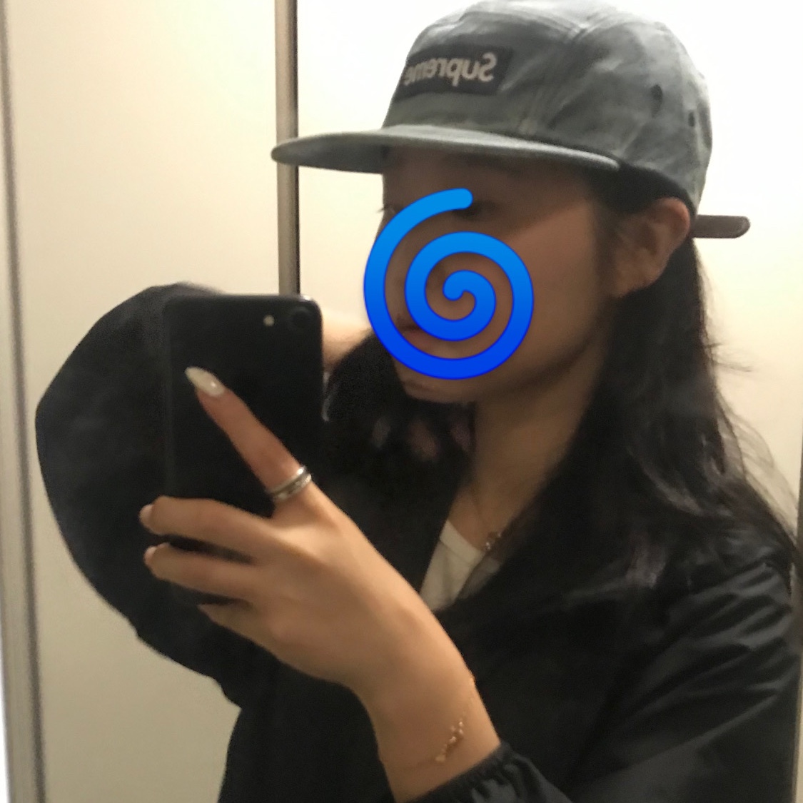 Supreme Washed Chino Twill Camp Cap Denim - 25FW 착용 스타일 - 3