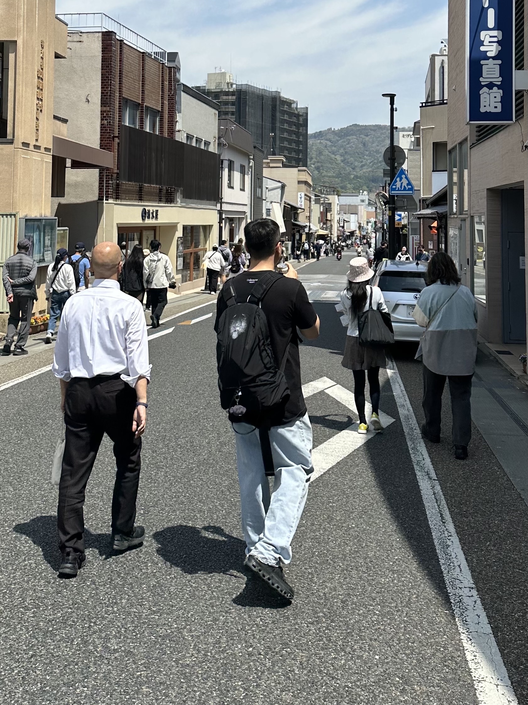 On Running x Post Archive Faction (Paf) Cloudmonster 2 Black Magnet, Undermycar Shinsegae Pop-Up T-Shirt Monochrome - 22SS 착용 스타일 - 1