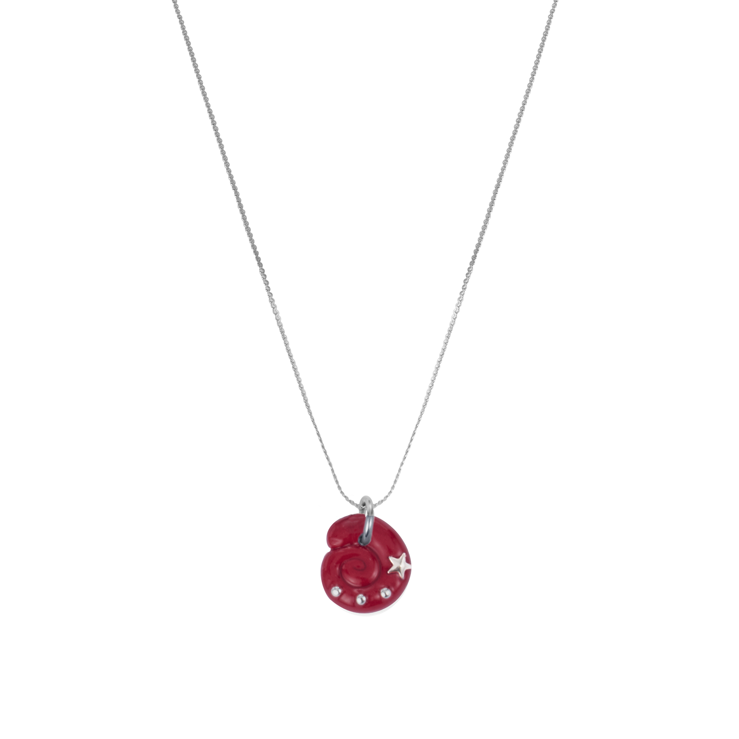 엔프프 에디 네크리스 레드(Nff Eddy Necklace Red)
