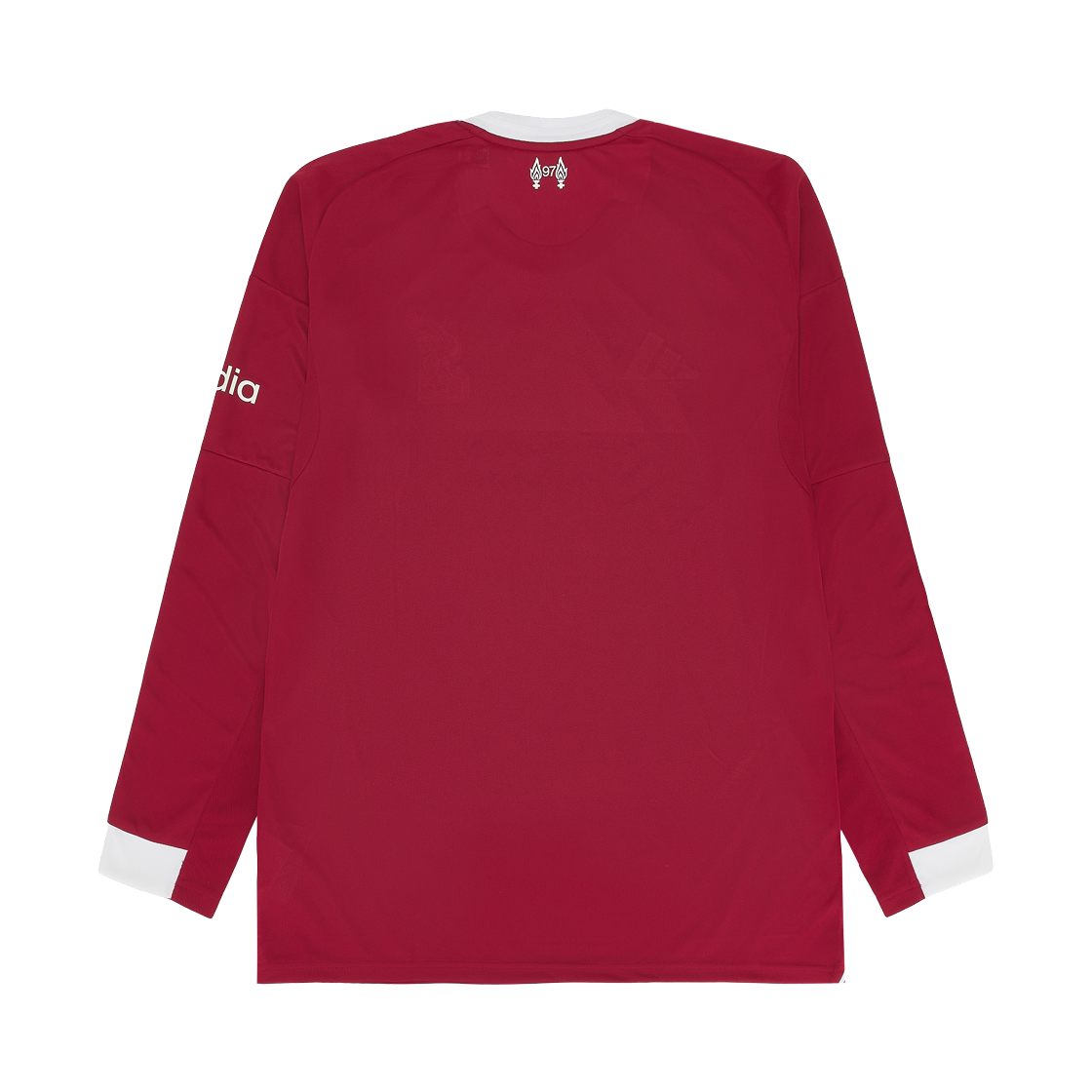 아디다스 리버풀 FC 2025/26 홈 롱슬리브 저지 스트로베리 레드 - KR 사이즈 (논 마킹 버전)(Adidas Liverpool FC 2025/26 Home Long Sleeve Jersey Strawberry Red - KR Sizing (Non Marking Ver.)) - 2
