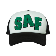 Honey Scoop House x Safarispot SAF Logo Trucker Cap Black