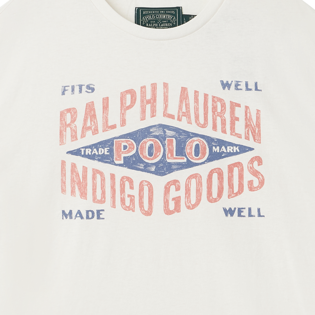 [15% 적립] 폴로 랄프 로렌 클래식핏 저지 그래픽 티셔츠 아이보리 - 26FW([15% 적립] Polo Ralph Lauren Classic Fit Jersey Graphic T-Shirt Ivory - 26FW) - 4