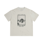 STU Monkey T-Shirt In Ivory
