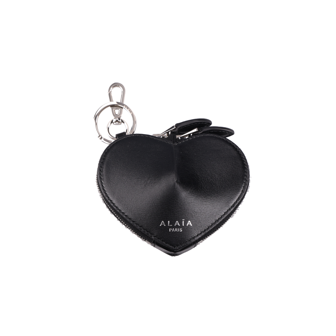 알라이아 AA1P040C0Y75 하트 코인 지갑 블랙(Alaia Heart Coin Purse Black)