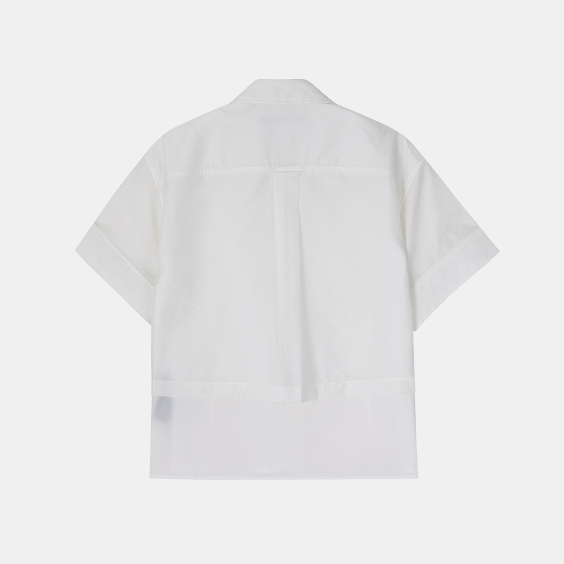 (W) 송지오 컬렉션 고스트 하프 셔츠 화이트((W) SONGZIO COLLECTION Ghost Half Shirt White) - 2