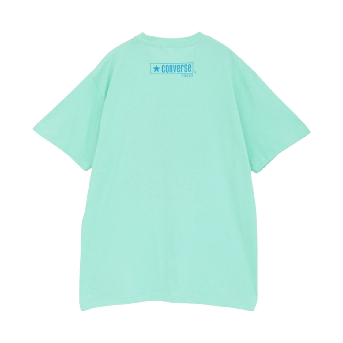 컨버스 도쿄 x 오버 프린트 후드 걸 티셔츠 그린(Converse Tokyo x Over Print Hoodie Girl T-Shirt Green) - 2