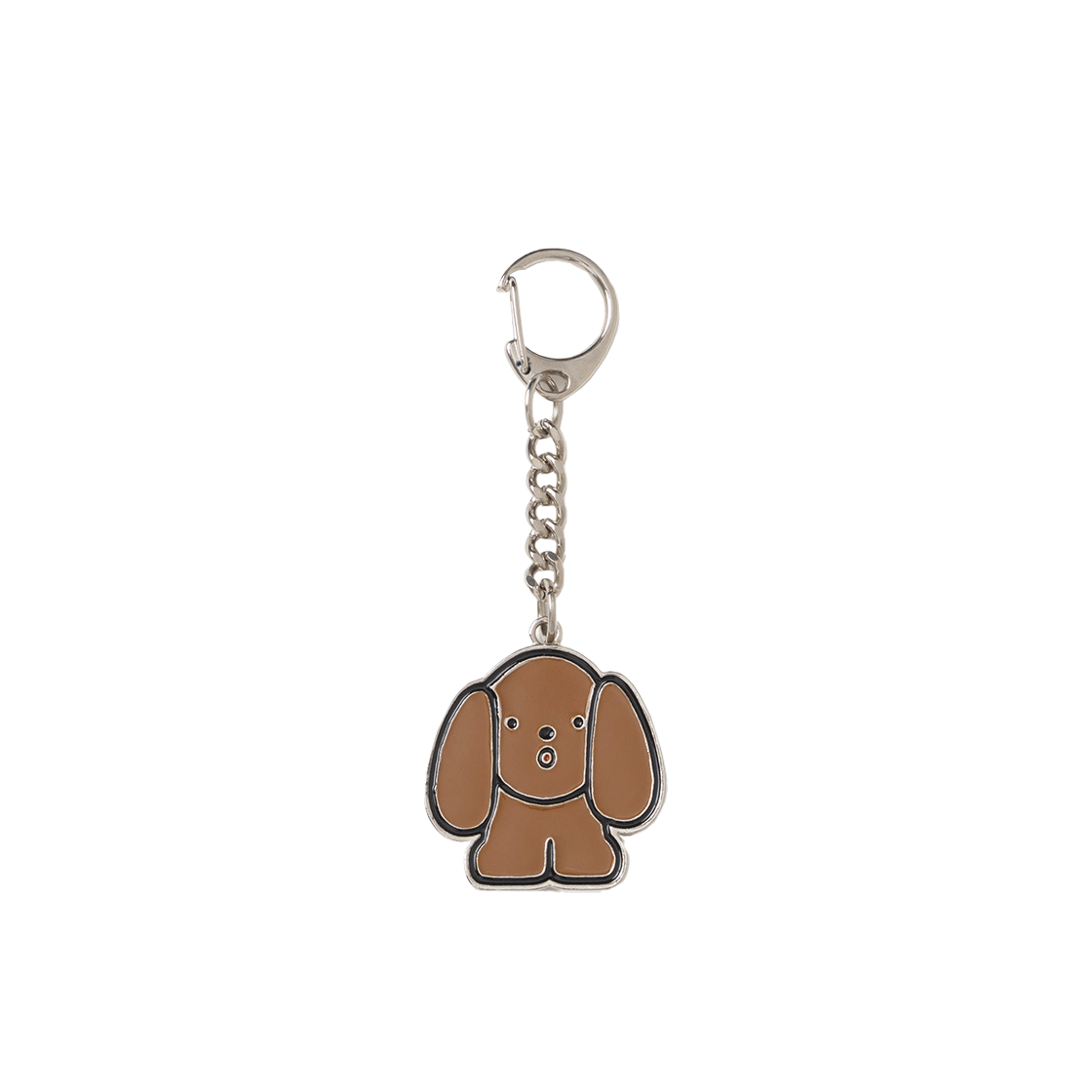밀로 우먼 x 미피 미피 & 프렌즈 키링 브라운(MILLO WOMEN x miffy Miffy & Friends Key Ring Brown)