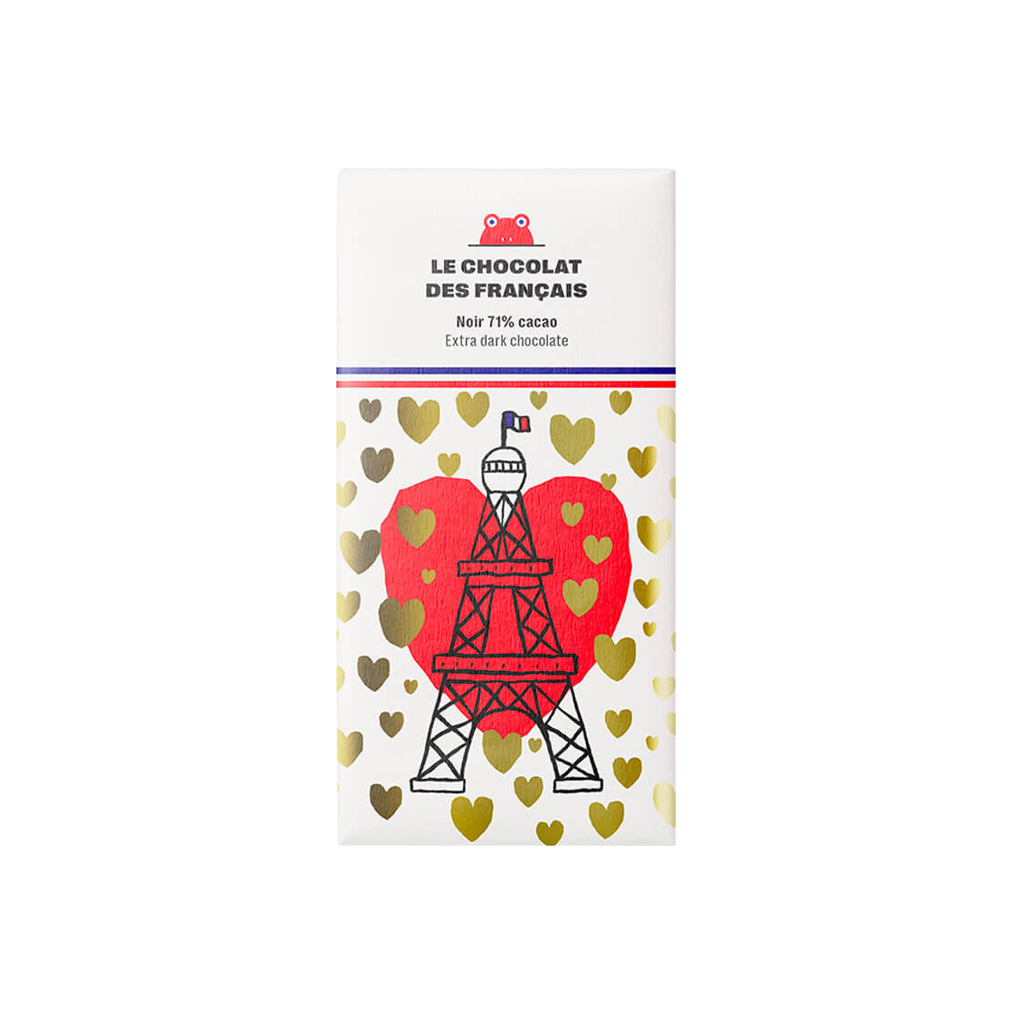 르쇼콜라데프랑세즈 에펠탑 다크 초콜렛 바(LE CHOCOLAT DES FRANCAIS Eiffel Tower Dark Chocolate Bar)