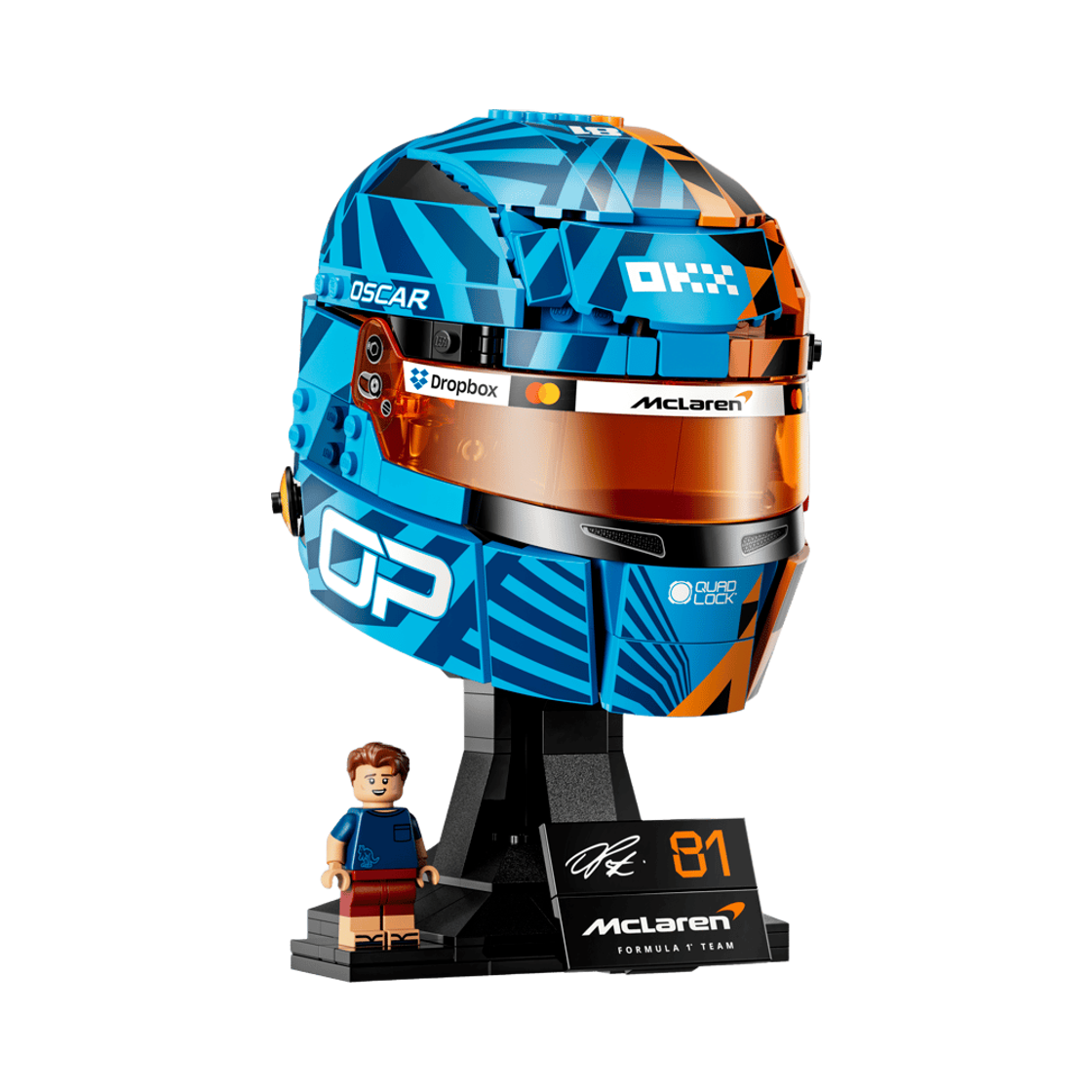 43017 Lego Editions Mclaren Mastercard F1 Team Oscar Piastri Helmet