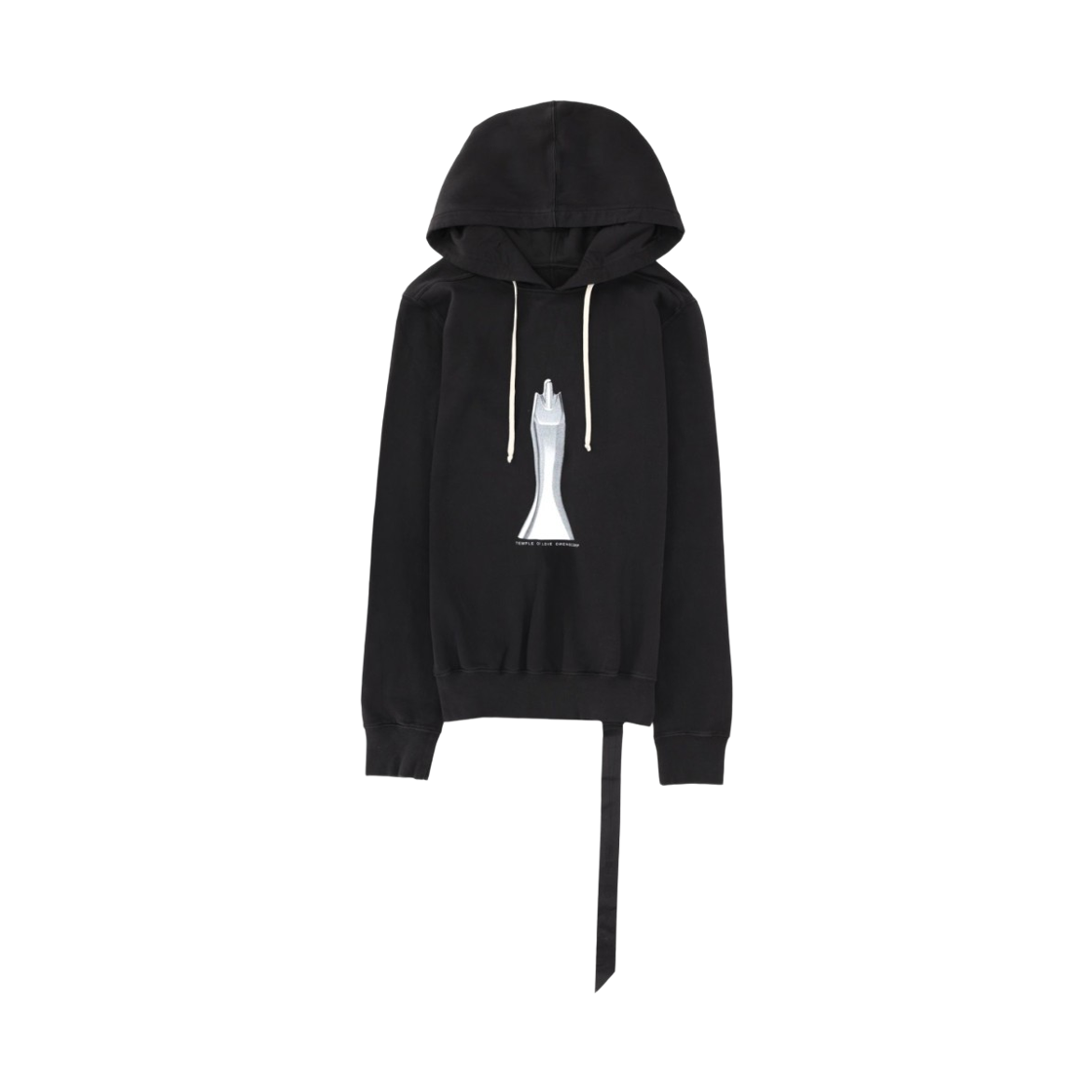 릭 오웬스 다크쉐도우 템플 오버사이즈 후드 블랙 밀크(Rick Owens Drkshdw Temple Oversized Hoodie Black Milk)
