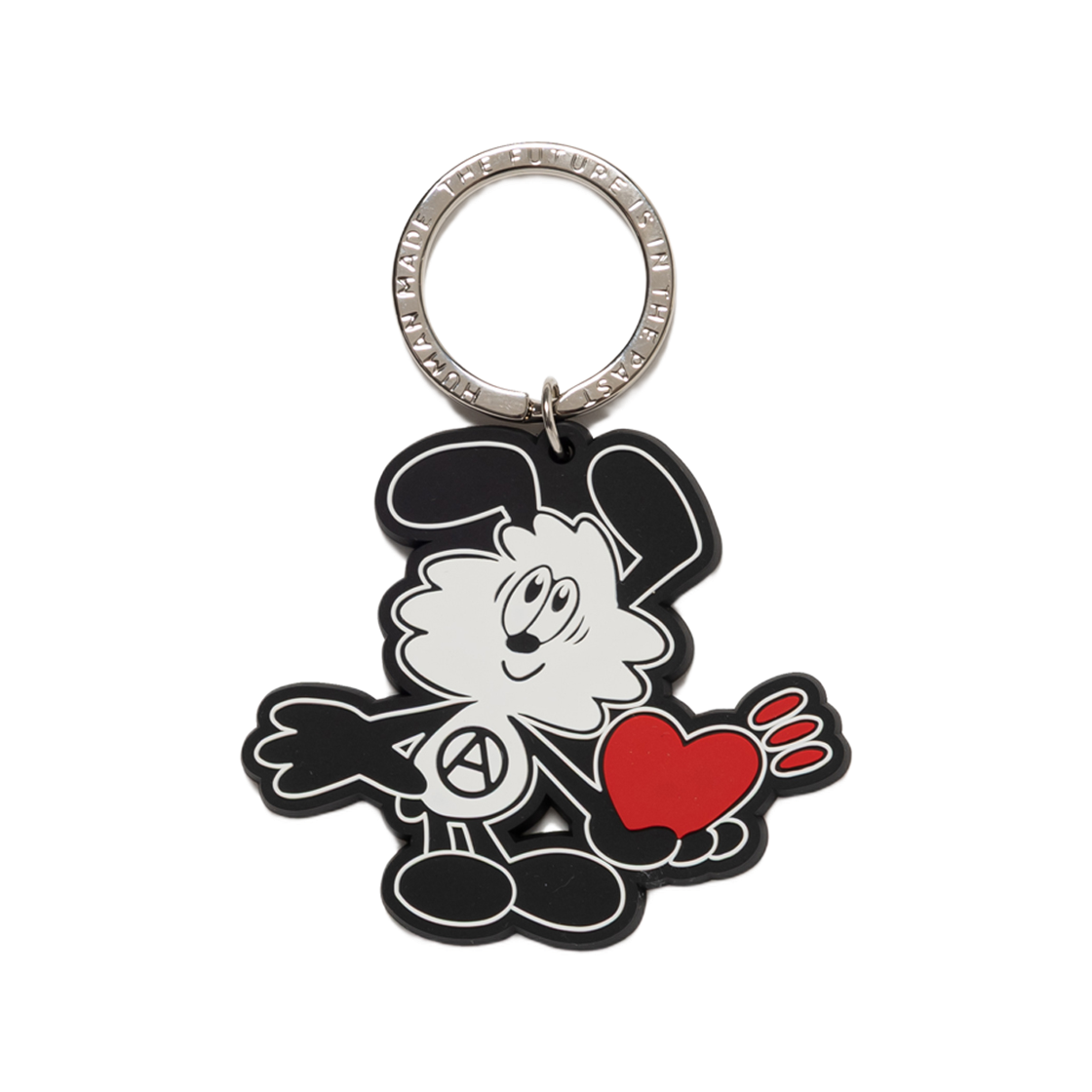 휴먼 메이드 x 베르디 러버 키링 블랙 - 잠실 스토어 한정(Human Made x Verdy Rubber Keyring Black - Jamsil Store Exclusive)