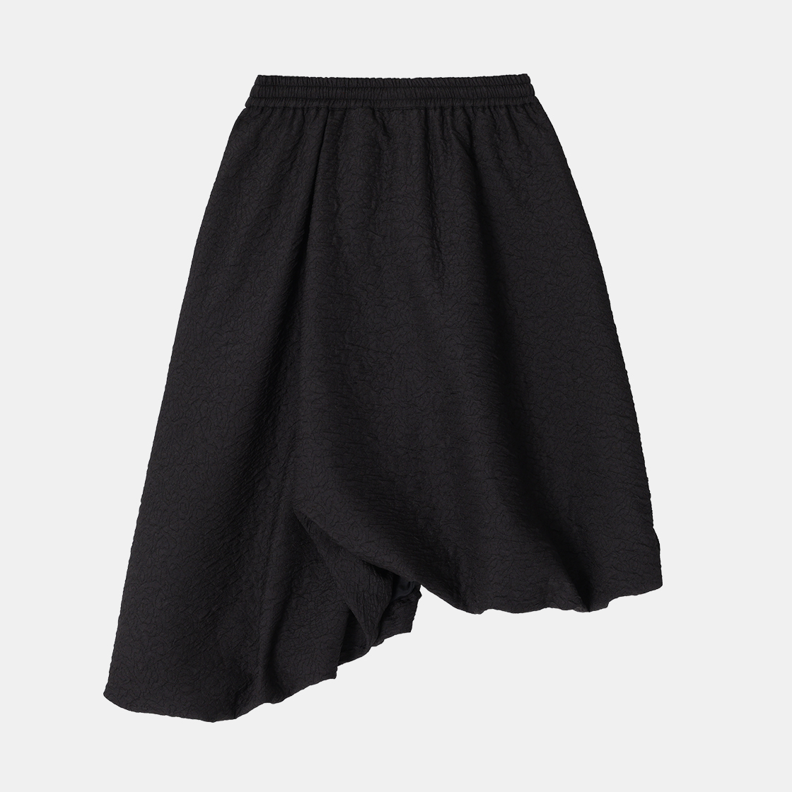 (W) 송지오 드레이프 벌룬 스커트 블랙((W) SONGZIO Drape Balloon Skirt Black) - 2