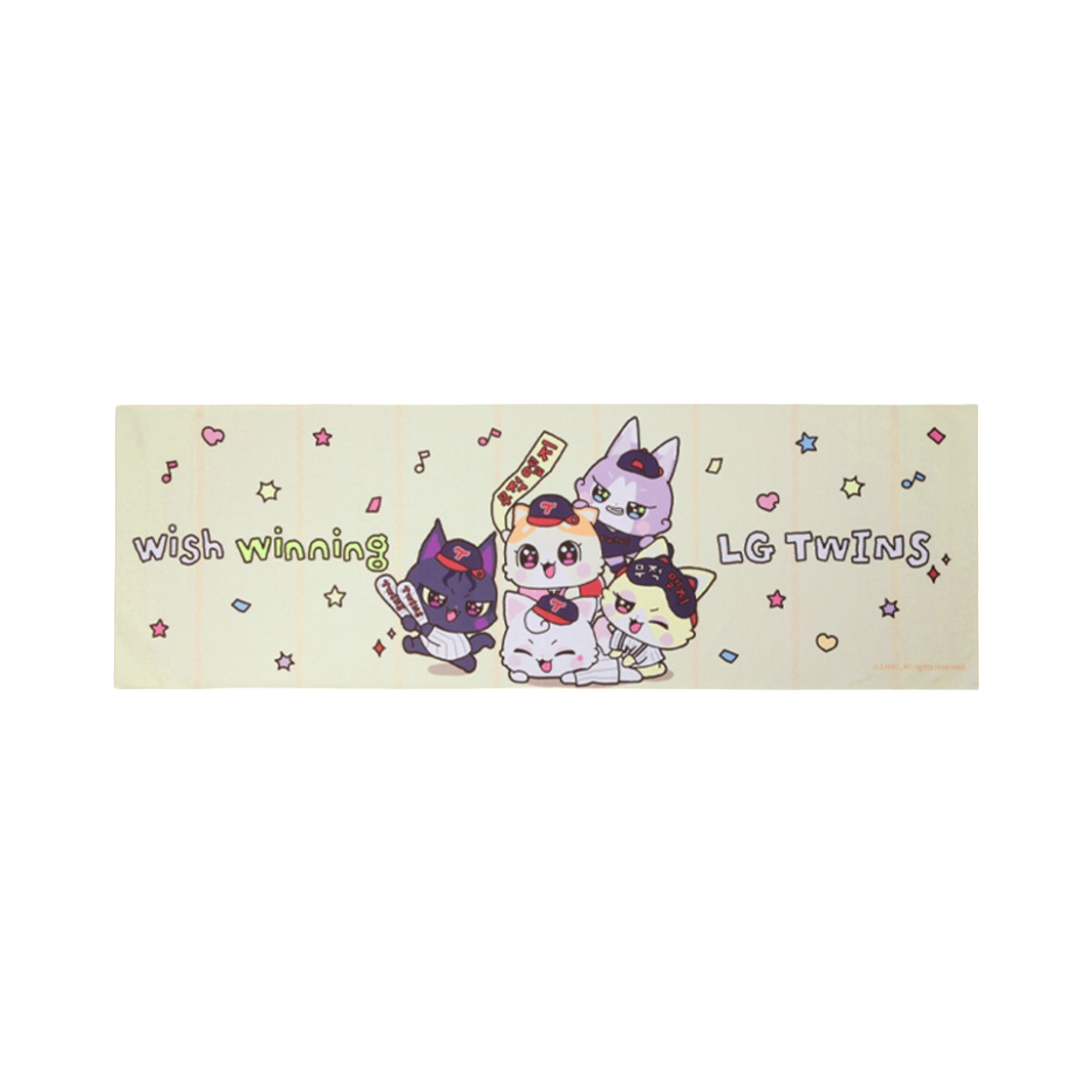 LG 트윈스 x 위시캣 쿨타올 멀티(LG Twins x Wishcat Cool Towel Multi) - 1