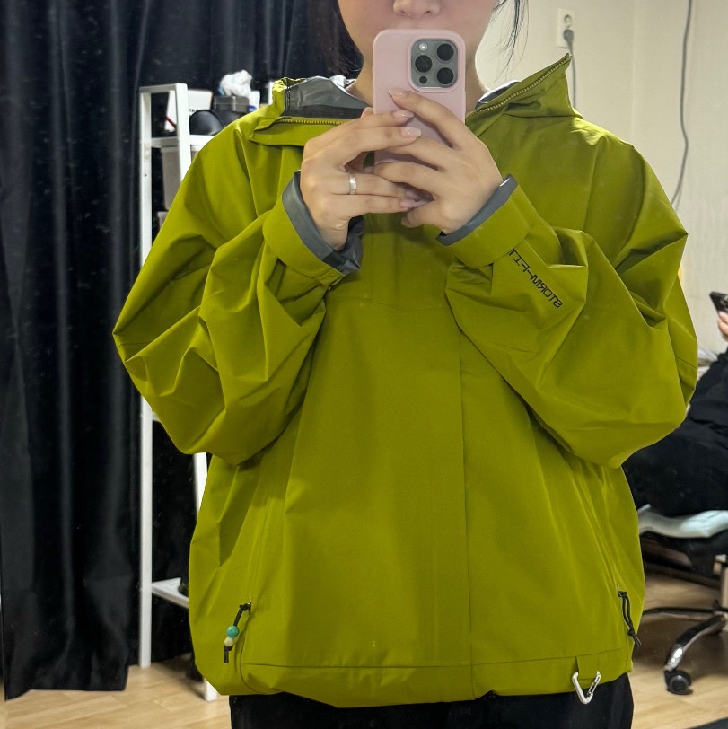 Nike ACG Storm-Fit ADV Cascade Rains Full Zip Jacket Moss - Asia 착용 스타일