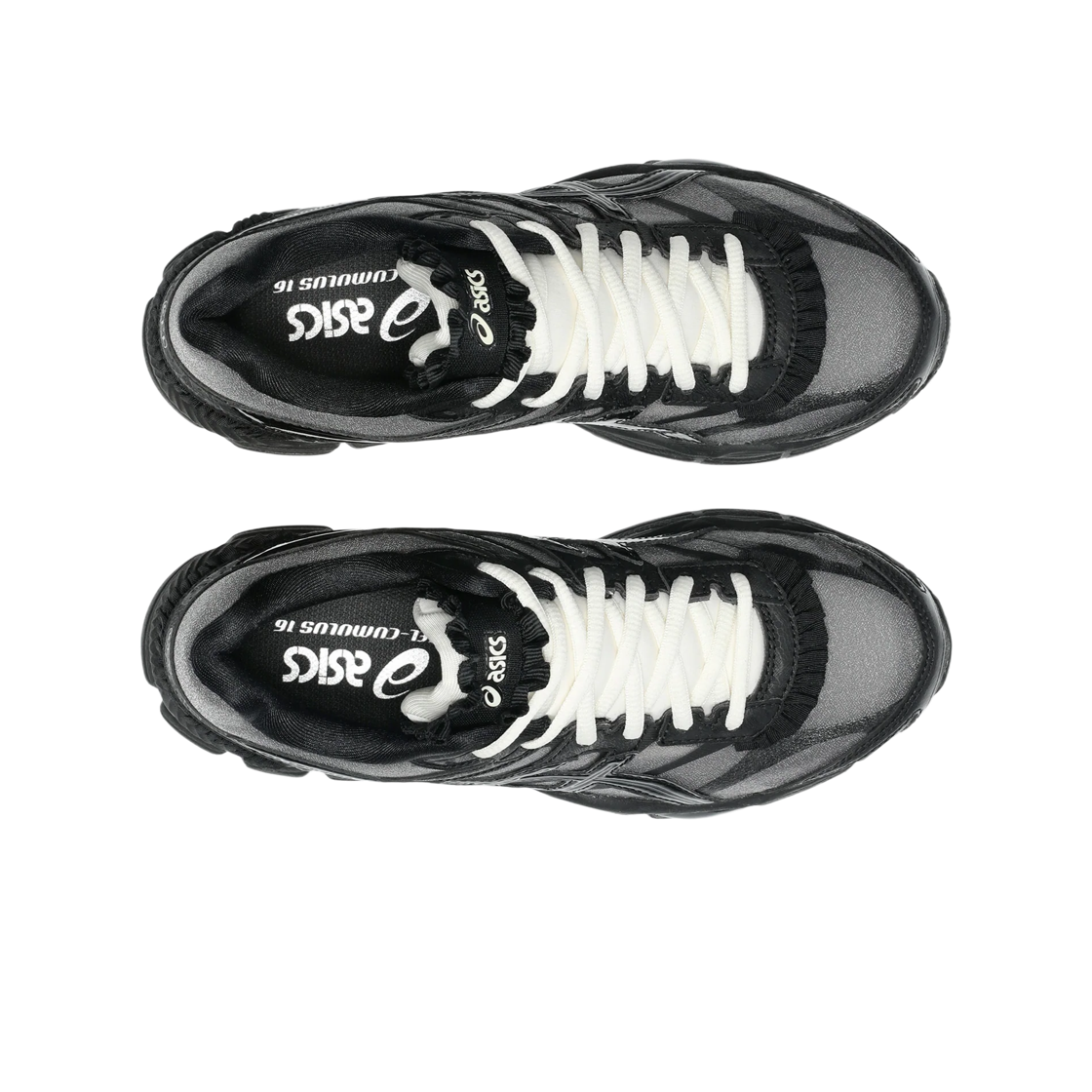 아식스 x 그리프 젤 큐물러스 16 블랙 블랙(Asics x Griff Gel-Cumulus 16 Black Black) - 2