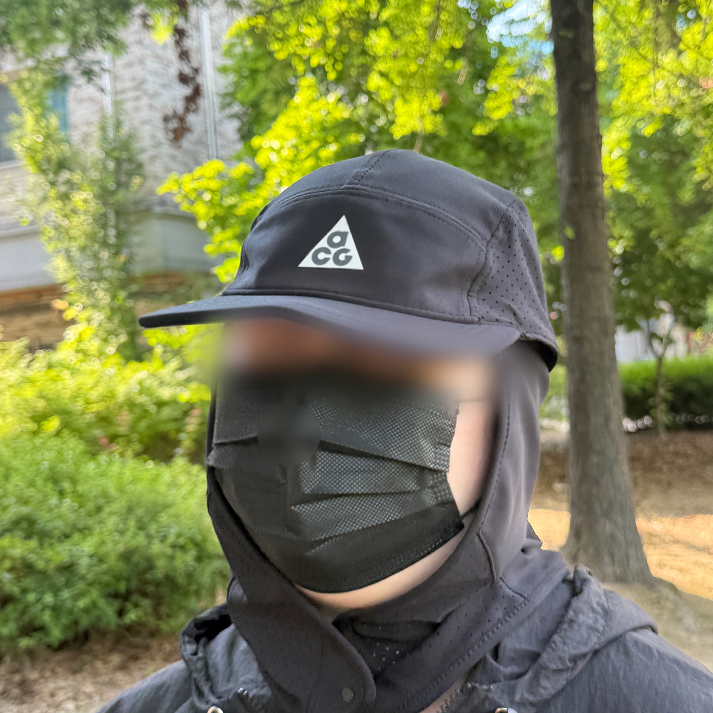 Nike ACG Fly Cap Black 착용 스타일
