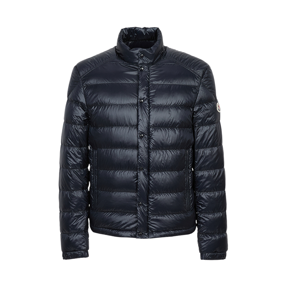 L1-091-1A00043-597Y4-776 Moncler Selves Short Down Jacket Navy Blue - 26SS