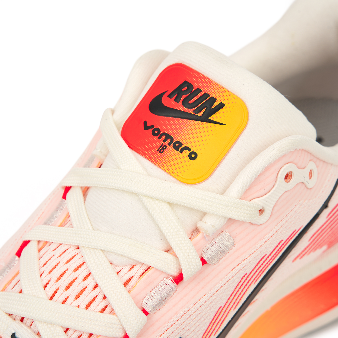 (W) 나이키 보메로 18 세일 브라이트 크림슨((W) Nike Vomero 18 Sail Bright Crimson) - 7
