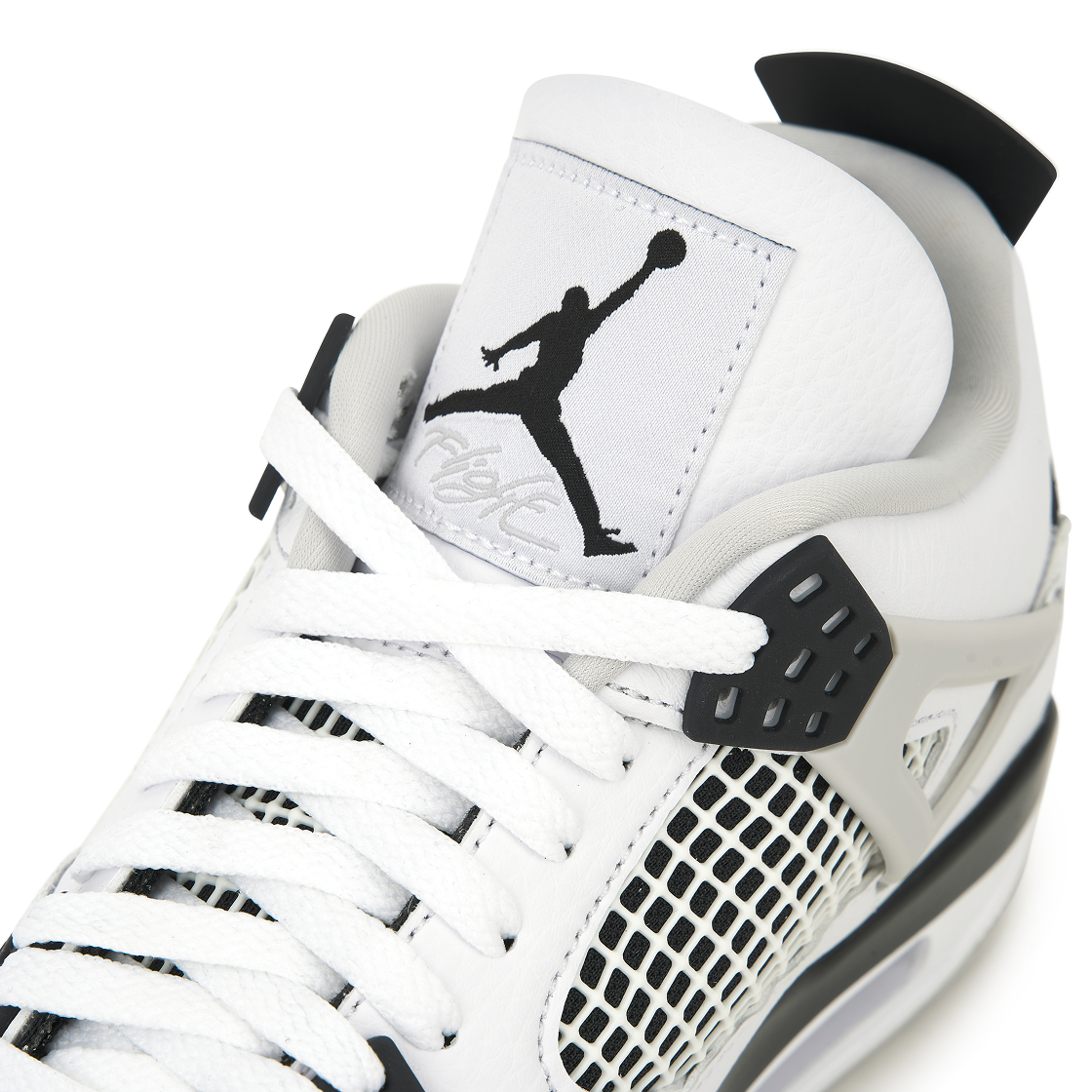 조던 4 레트로 화이트 앤 블랙(Jordan 4 Retro White and Black) - 7