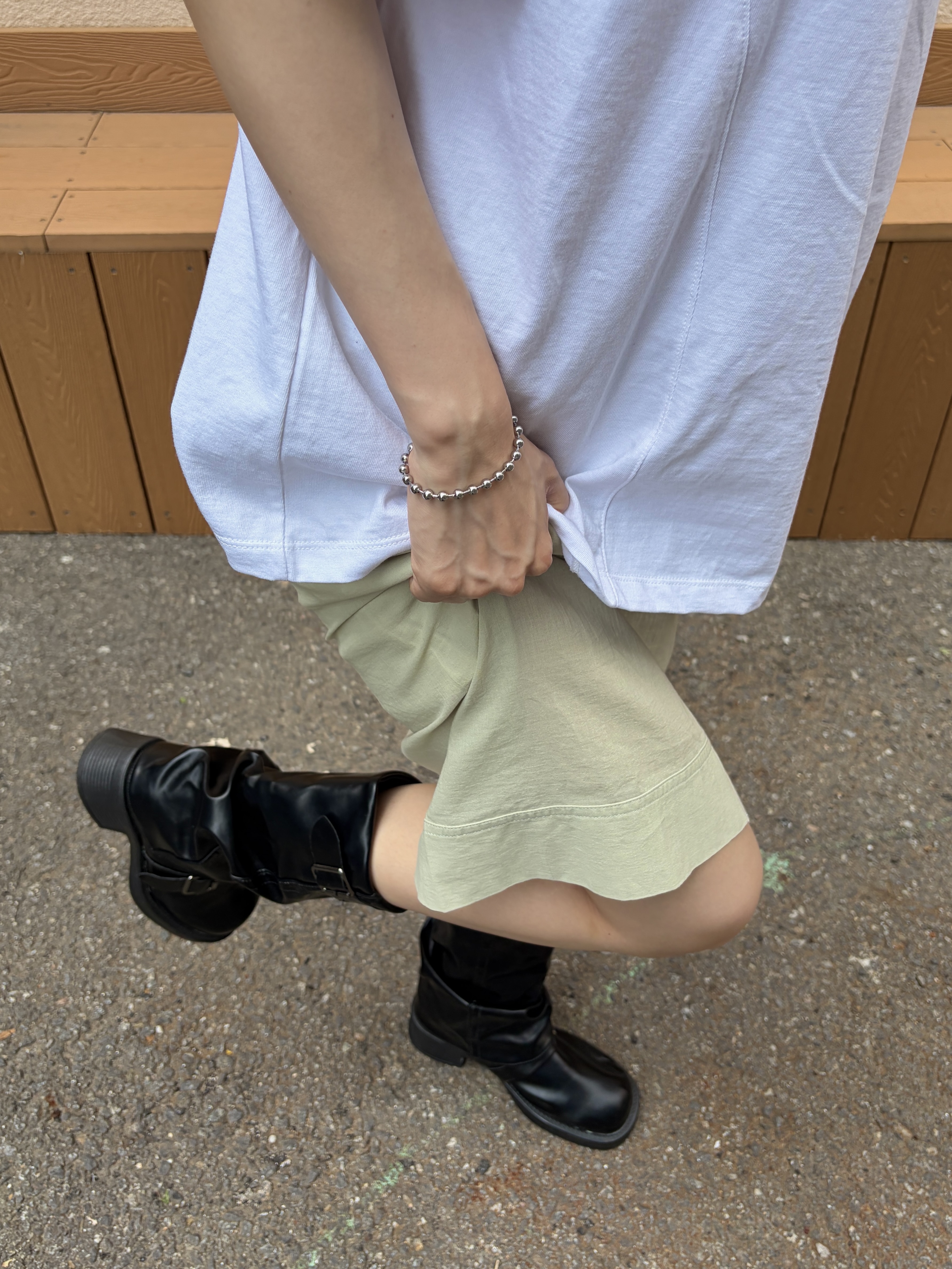Riomeu Round ball chain bracelet 5.0mm 착용 스타일