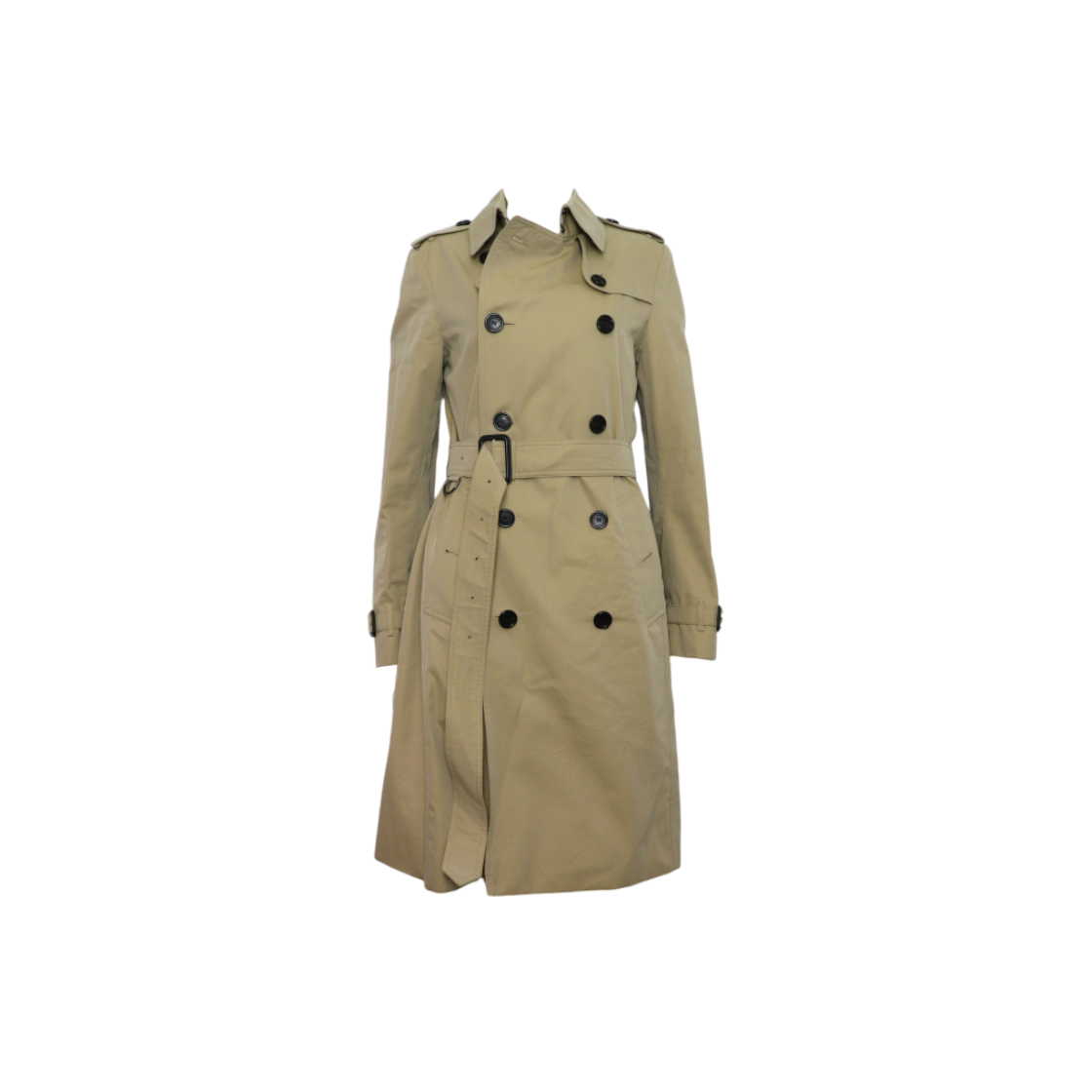 버버리 3885711 베이지 코튼 켄싱턴 여성 트렌치코트 자켓aa64545(Burberry Beige Cotton Kensington Women Trench Coat)