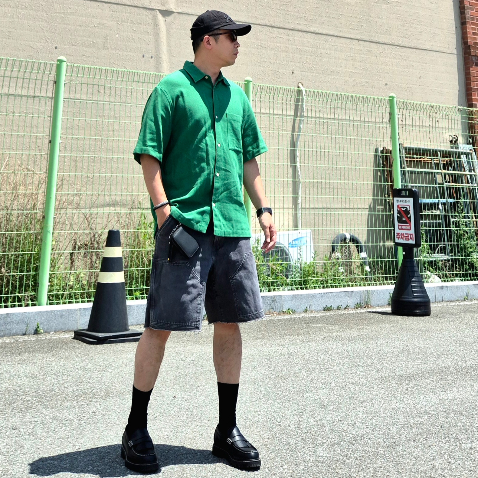 [20% 적립] Polo Ralph Lauren Herringbone Ball Cap Black - 25SS, Millo Archive Cade Leather Wallet Leather Black 착용 스타일 - 2