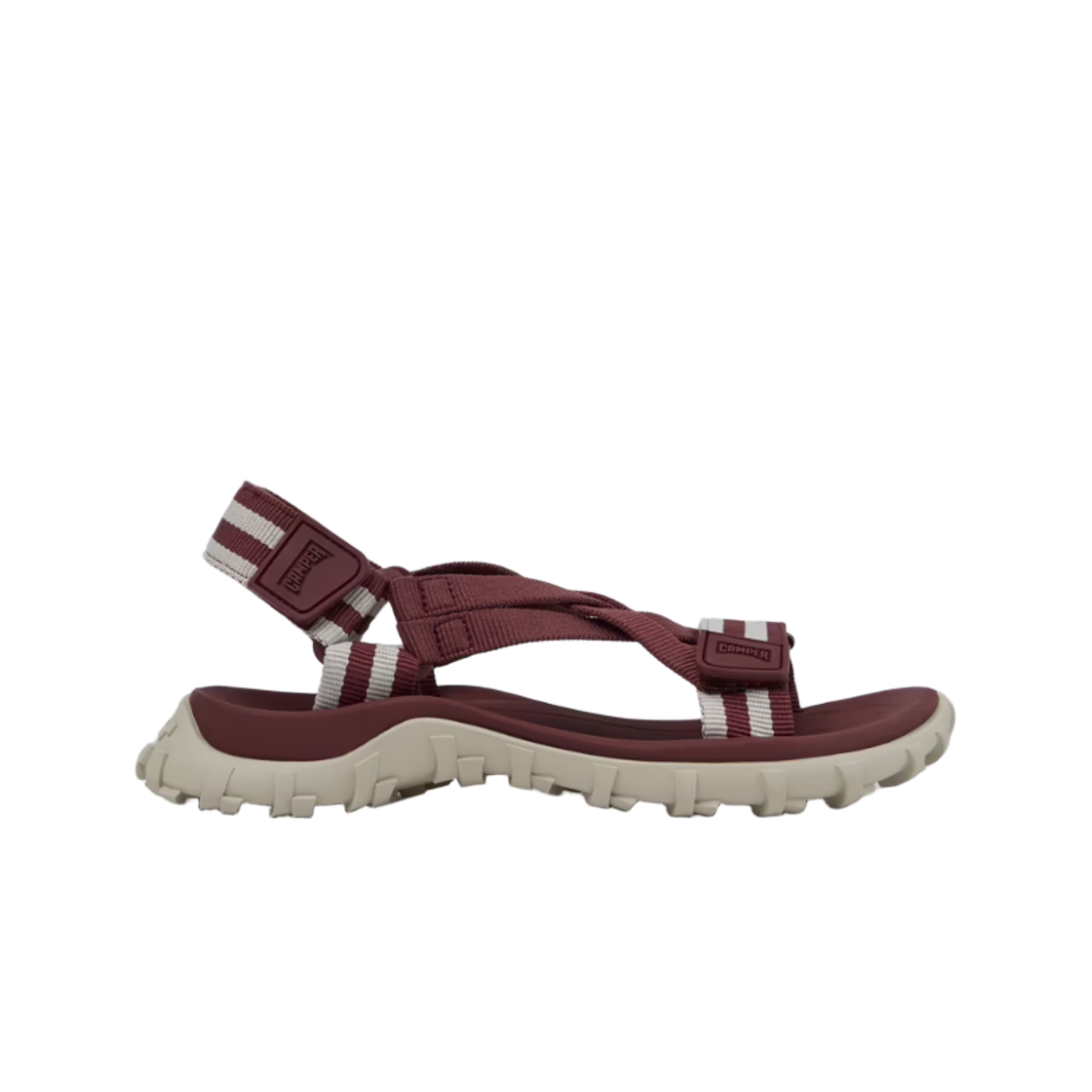 K201879-003 (W) Camper Drift Trail Sandals Burgundy