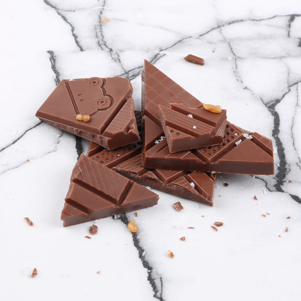 르쇼콜라데프랑세즈 모나리자 카라멜 밀크 초콜릿 바(LE CHOCOLAT DES FRANCAIS Mona Lisa Caramel Milk Chocolate Bar) - 3