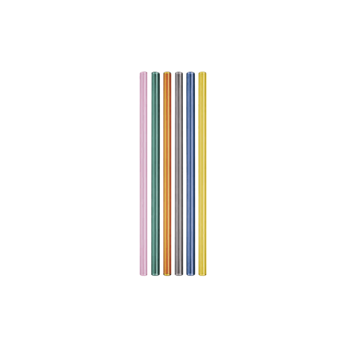 리멤버 글라스 빨대 6개 세트 GH01(Remember Glass Straw Set of 6) - 1
