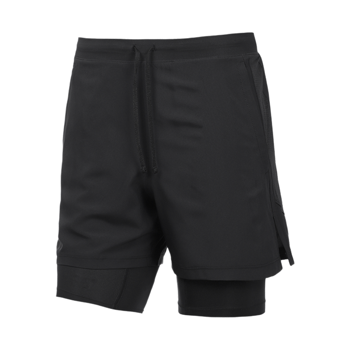 1382640-001 [20% 쿠폰] Under Armour Launch 2-in-1 5 Inch Shorts Black Reflective