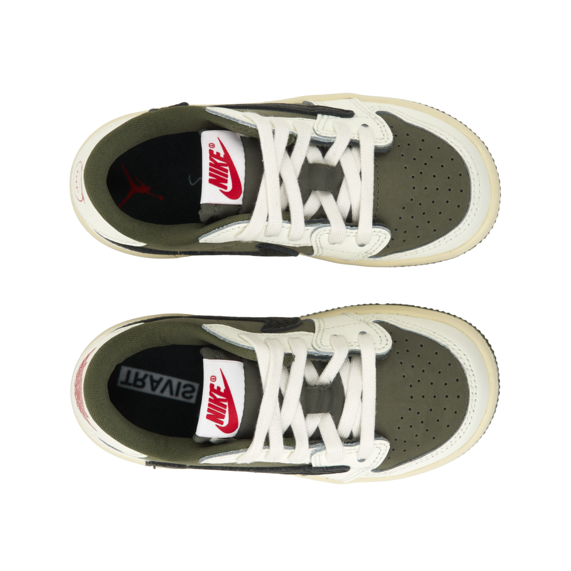 (TD) 조던 1 x 트래비스 스캇 레트로 로우 OG SP 리버스 올리브((TD) Jordan 1 x Travis Scott Retro Low OG SP Reverse Olive) - 5